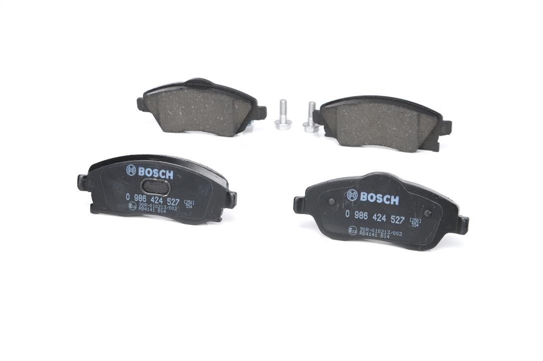 Гальмівні колодки, комплект Bosch 0 986 424 527