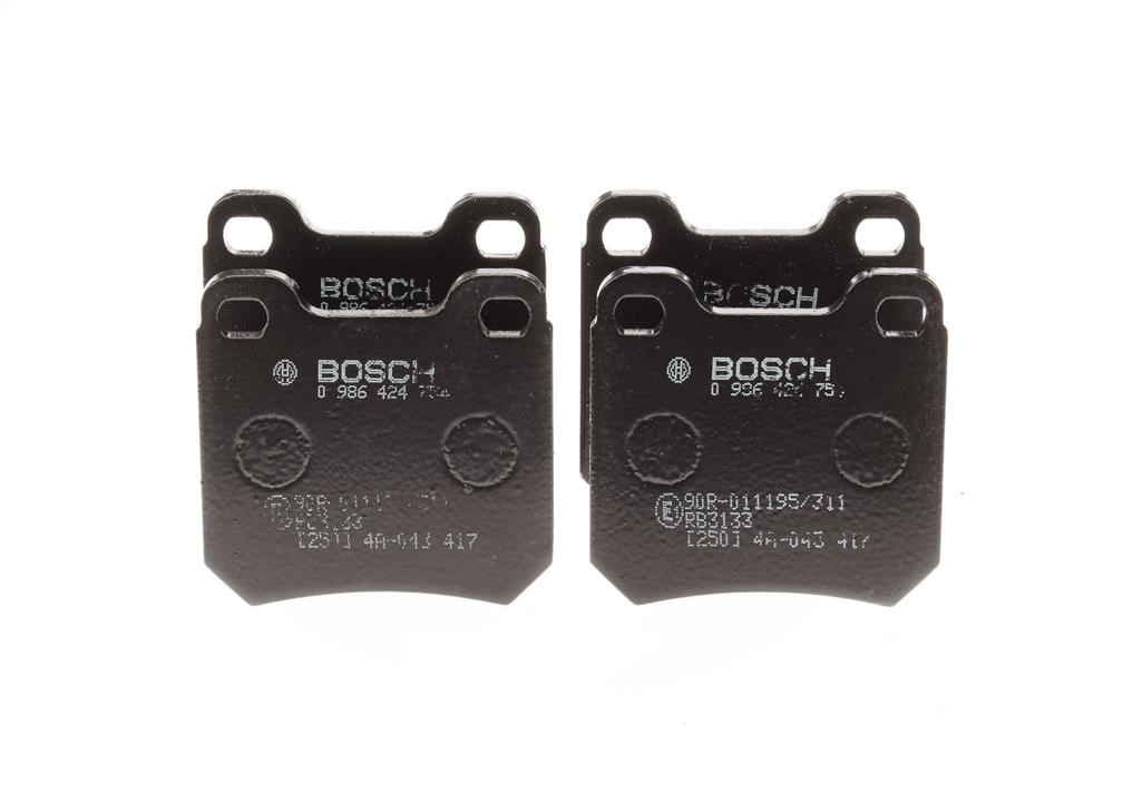 Bosch 0 986 424 754 Гальмівні колодки, комплект 0986424754: Купити в Україні - Добра ціна на EXIST.UA!