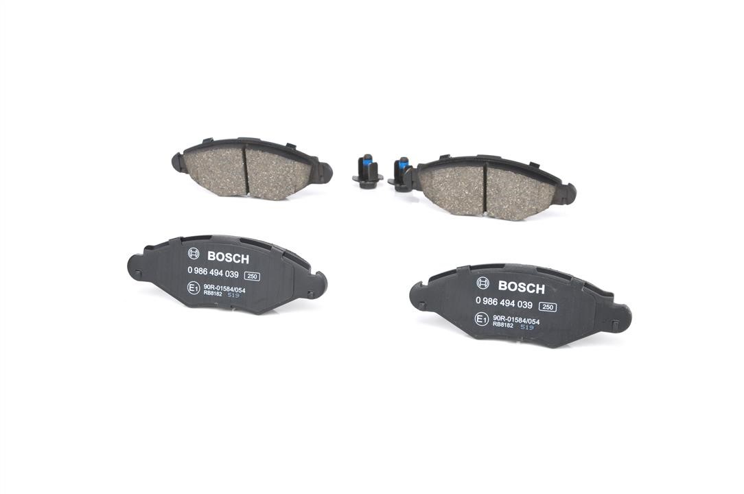 Bosch Гальмівні колодки, комплект – ціна 1035 UAH