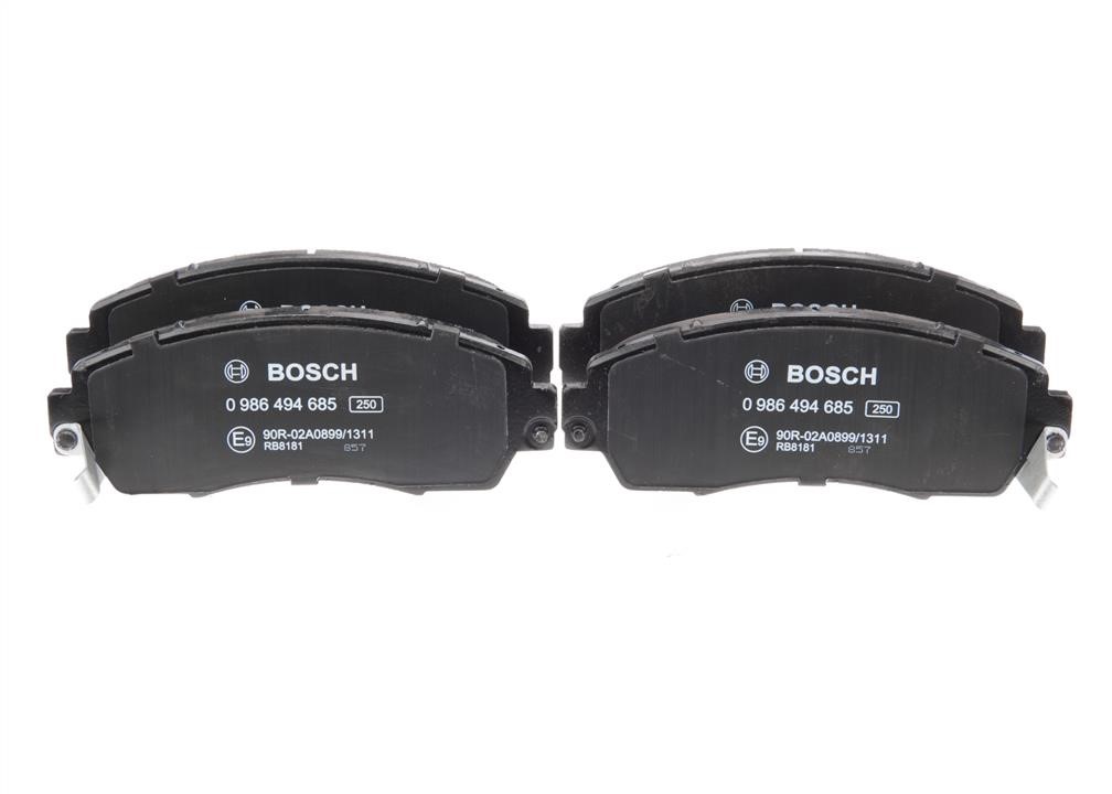 Bosch Гальмівні колодки, комплект – ціна 1521 UAH