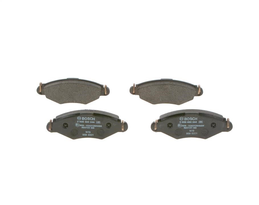 Bosch Гальмівні колодки, комплект – ціна 846 UAH