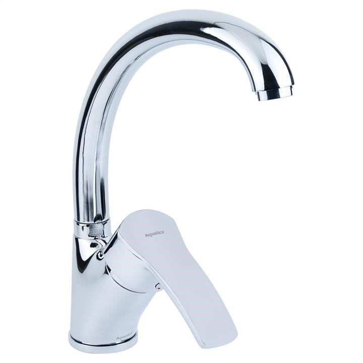 ML4B441C Aquatica Змішувач ML Ø40 для кухні гусак вухо лат. шток на гайці