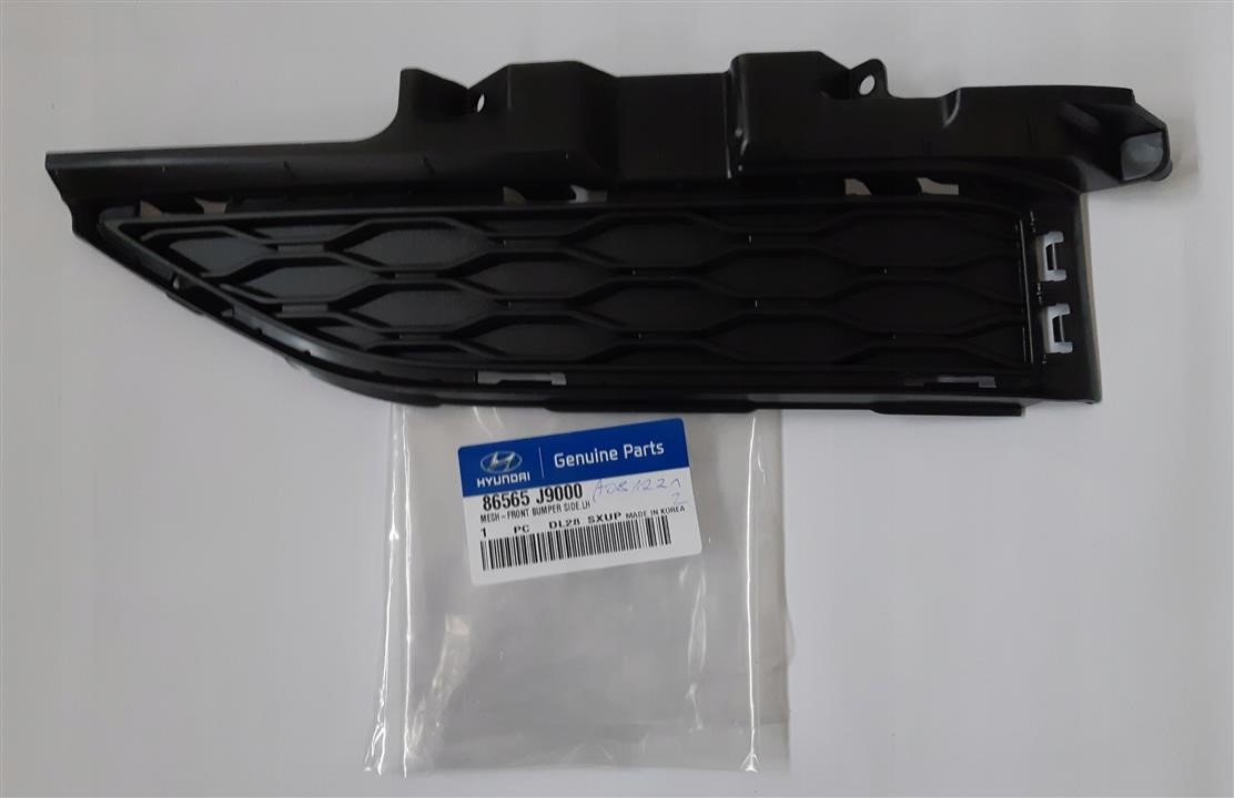 86565J9000 Hyundai/Kia Решетка бампера переднего (заглушка) левая