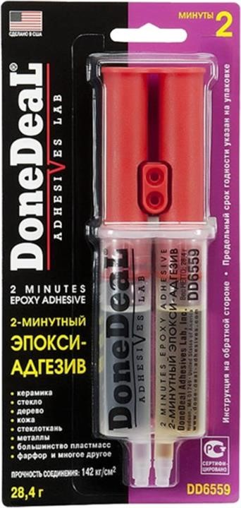 Done Deal DD6559 Клей епоксидний DD6559: Купити в Україні - Добра ціна на EXIST.UA!