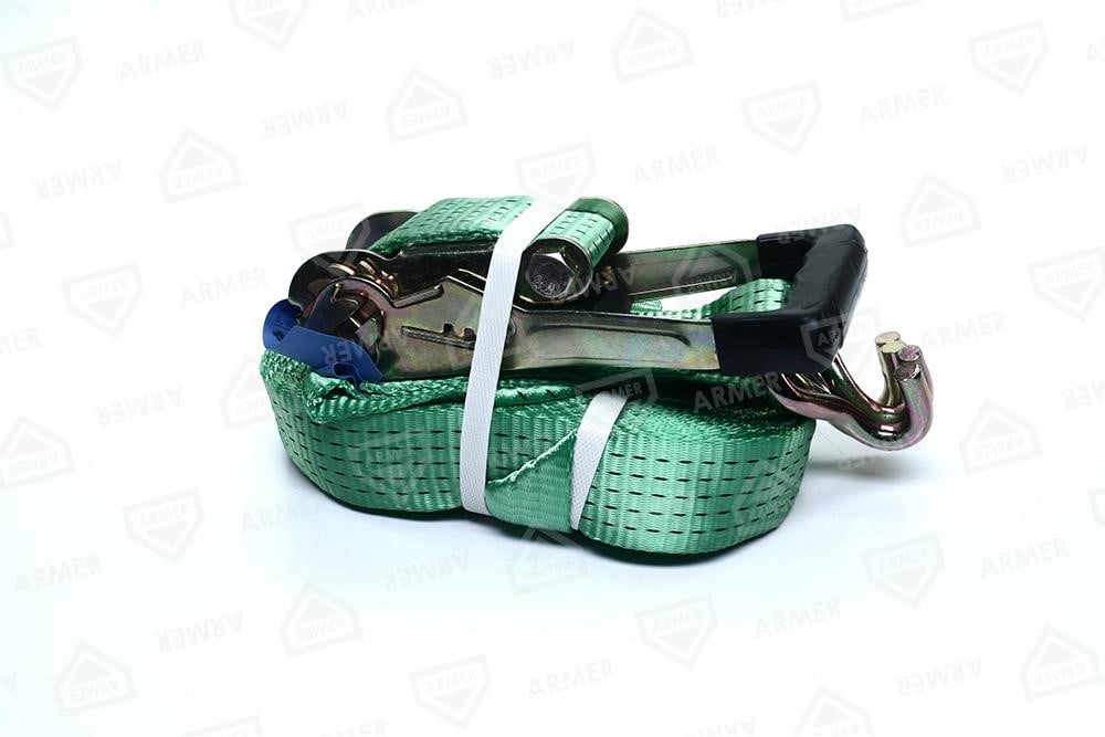 ARMST512 Armer Стяжка вантажу, 5t. 50mm.x12m. (0.5 + 11.5) євро ручка