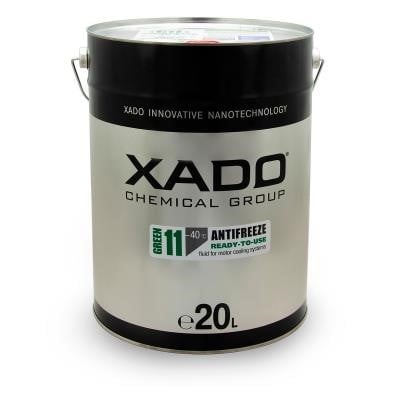 Xado XA 58506 Антифриз Xado Green 11 G11 зелений, готовий до застосування -40, 20L XA58506: Купити в Україні - Добра ціна на EXIST.UA!