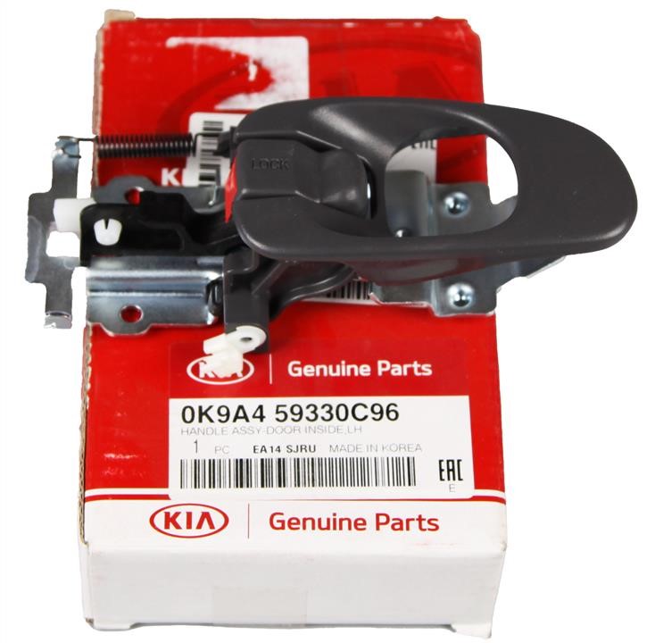 Ручка двери левой передней внутрен. Hyundai/Kia 0K9A4 59330C96