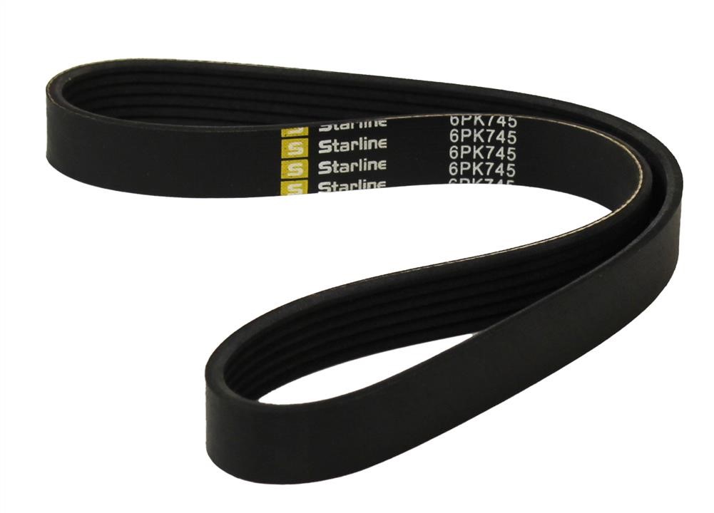 StarLine SR 6PK745 Поліклиновий ремінь 6PK745 SR6PK745: Приваблива ціна - Купити в Україні на EXIST.UA! SR6PK745 StarLine Поліклиновий ремінь 6PK745