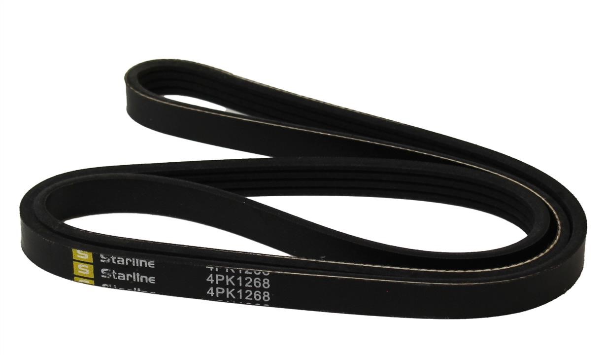 StarLine SR 4PK1268 Поликлиновый ремень 4PK1268 SR4PK1268: Отличная цена - Купить в Украине на EXIST.UA! SR4PK1268 StarLine Поликлиновый ремень 4PK1268