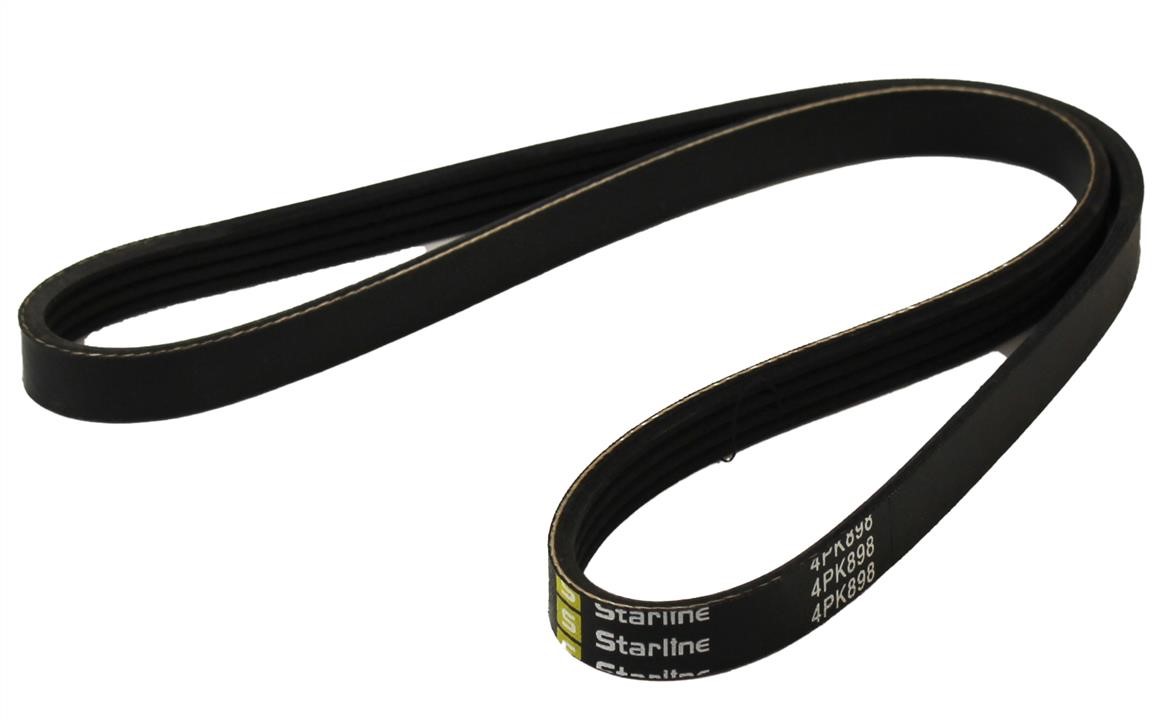 StarLine SR 4PK898 Поликлиновый ремень 4PK898 SR4PK898: Отличная цена - Купить в Украине на EXIST.UA! SR4PK898 StarLine Поликлиновый ремень 4PK898
