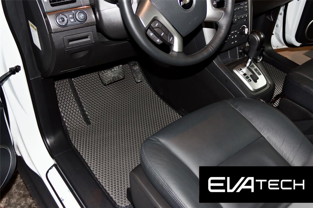 EVAtech ECLT10041CGB Килимки в салон EVAtech для Chevrolet Captiva C100 (06-11) 5 місць, сірі ECLT10041CGB: Купити в Україні - Добра ціна на EXIST.UA!