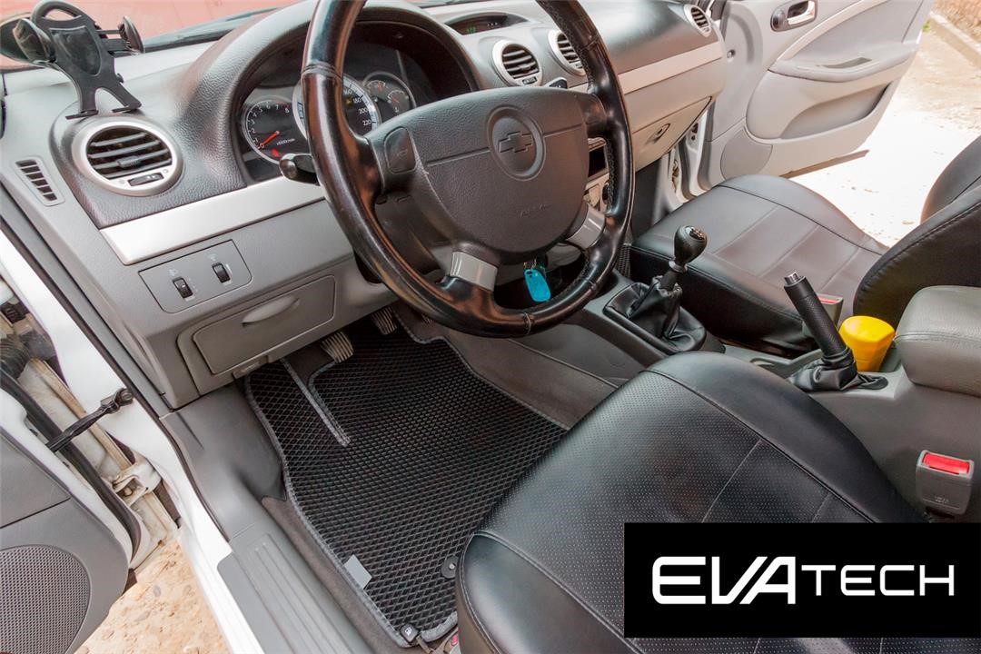 EVAtech ECLT10046CBG Килимки в салон EVAtech для Chevrolet Lacetti, чорні ECLT10046CBG: Купити в Україні - Добра ціна на EXIST.UA!