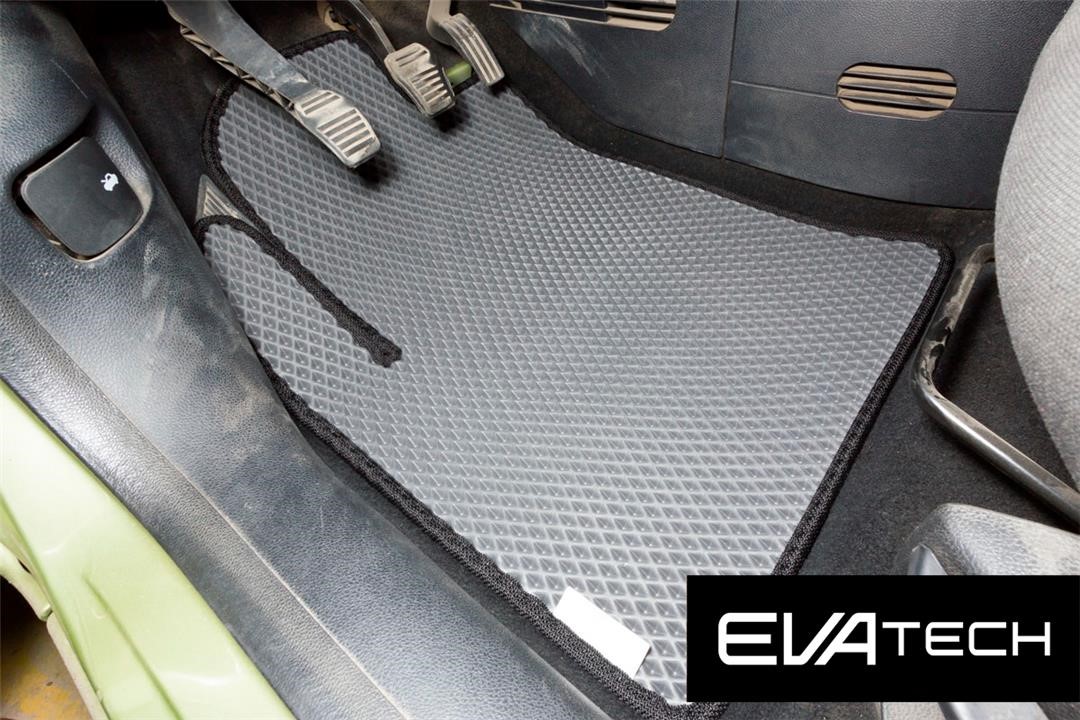 EVAtech EFRD10066CGB Килимки в салон EVAtech для Ford Fiesta (03-08) 5 дверей, сірі EFRD10066CGB: Купити в Україні - Добра ціна на EXIST.UA!
