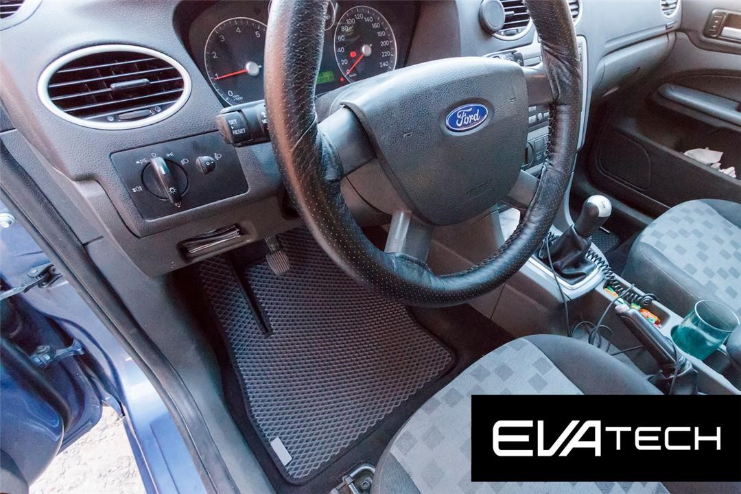 EVAtech EFRD10068CGB Килимки в салон EVAtech для Ford Focus 2 (05-10), сірі EFRD10068CGB: Приваблива ціна - Купити в Україні на EXIST.UA!