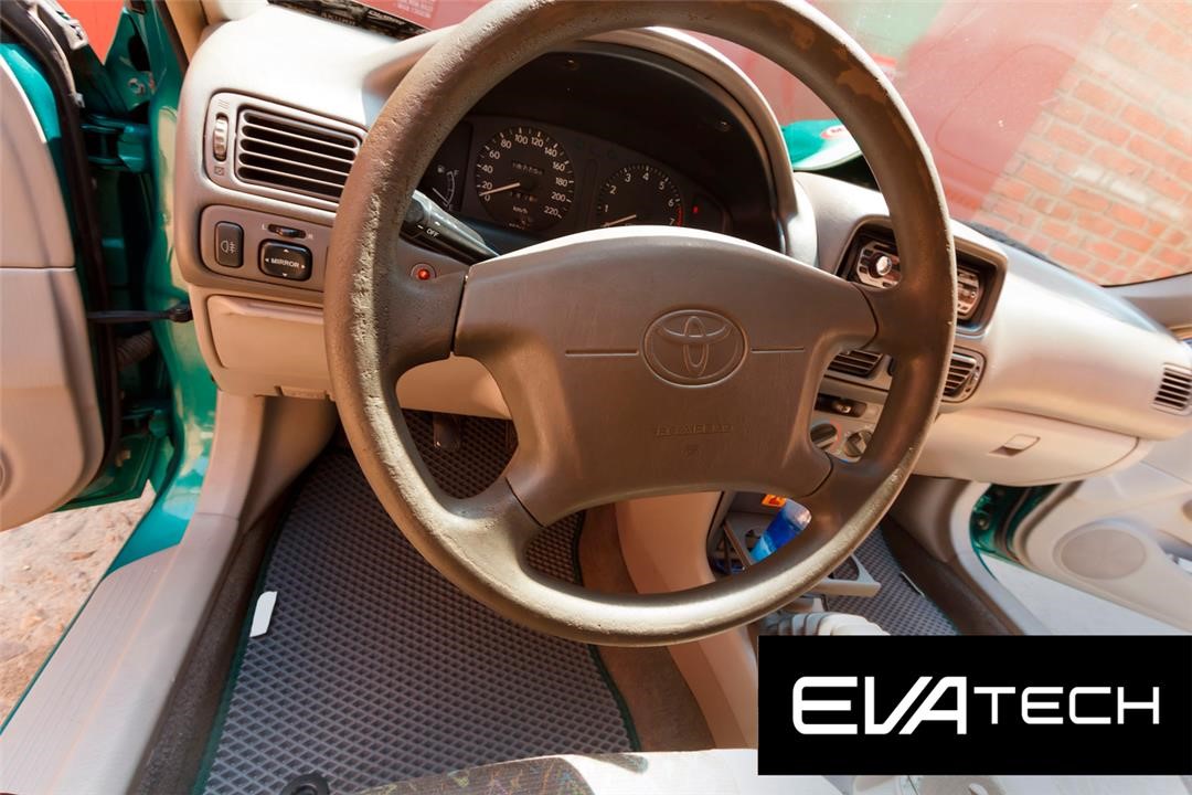 EVAtech ETYT10315CGB Килимки в салон EVAtech для Toyota Corolla (97-01), сірі ETYT10315CGB: Купити в Україні - Добра ціна на EXIST.UA!