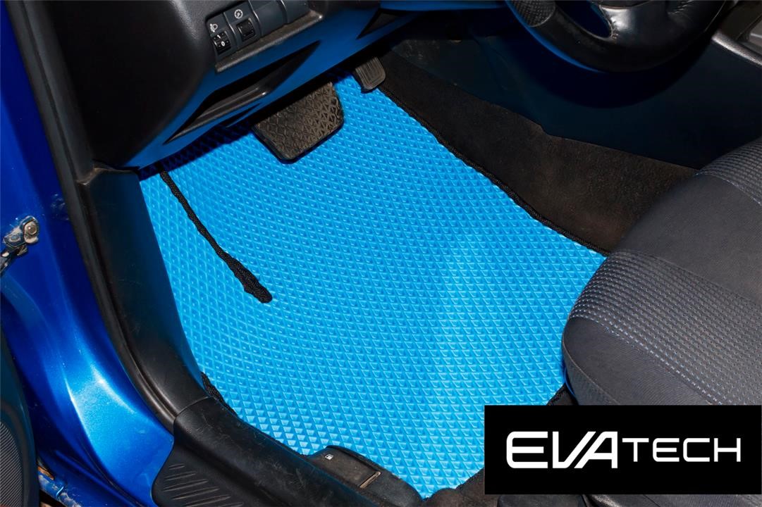 EVAtech EMZD10188CBB Килимки в салон EVAtech для Mazda 3 (04-08), сині EMZD10188CBB: Купити в Україні - Добра ціна на EXIST.UA!