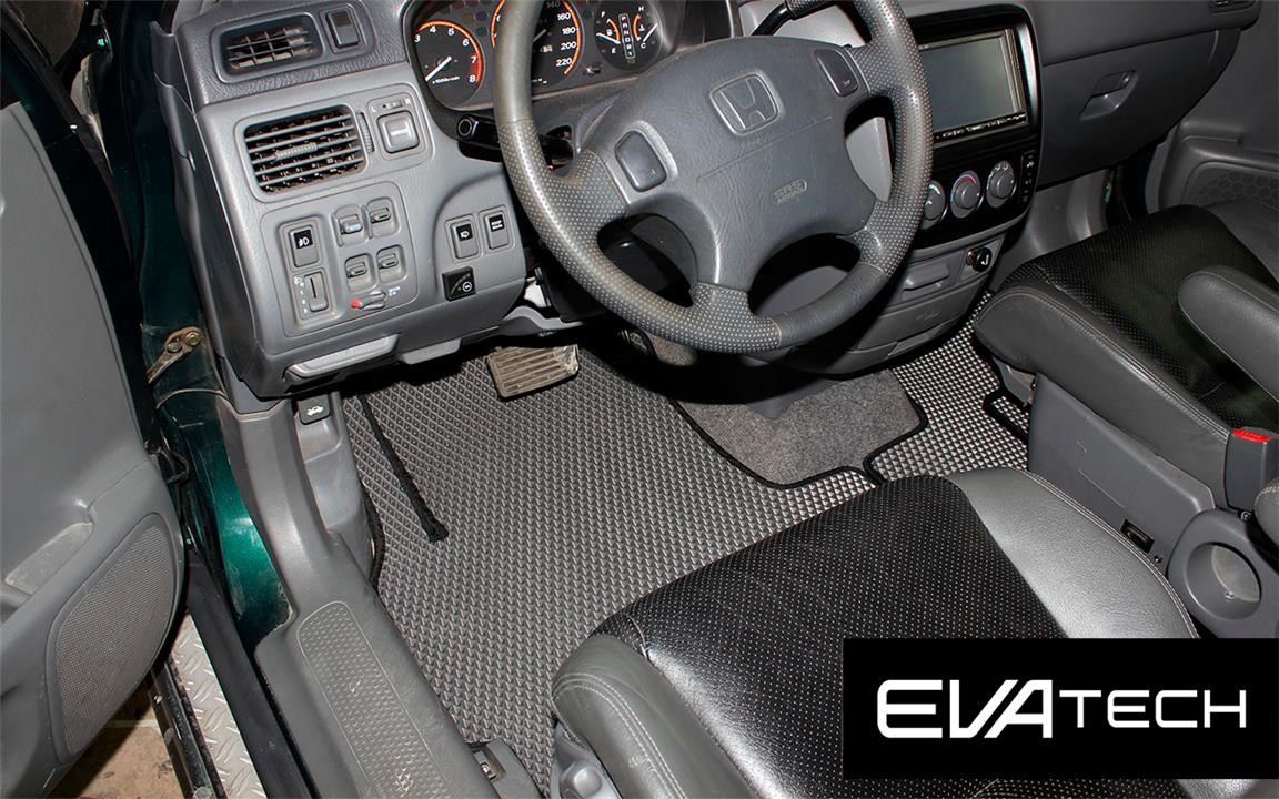 EVAtech EHND10091CGB Килимки в салон EVAtech для Honda CR-V 1 покоління (RD1), (96-01), для АКПП (автомат), сірі EHND10091CGB: Купити в Україні - Добра ціна на EXIST.UA!