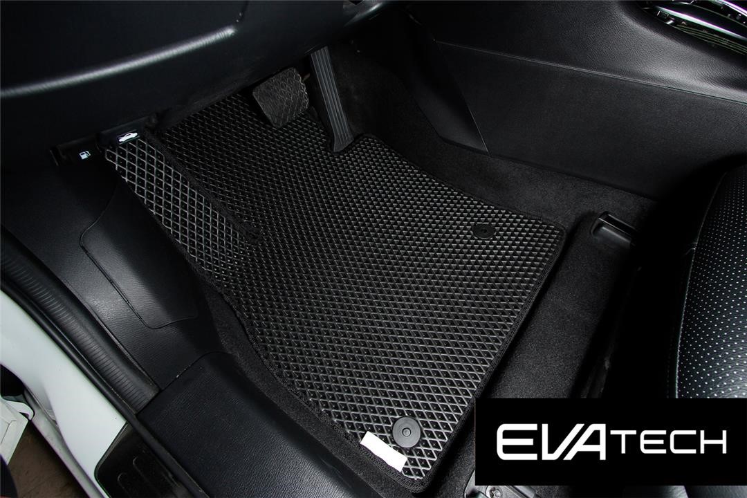 EVAtech EMZD10192CBB Килимки в салон EVAtech для Mazda 6, 3 покоління (GJ), (2012-), чорні EMZD10192CBB: Купити в Україні - Добра ціна на EXIST.UA!