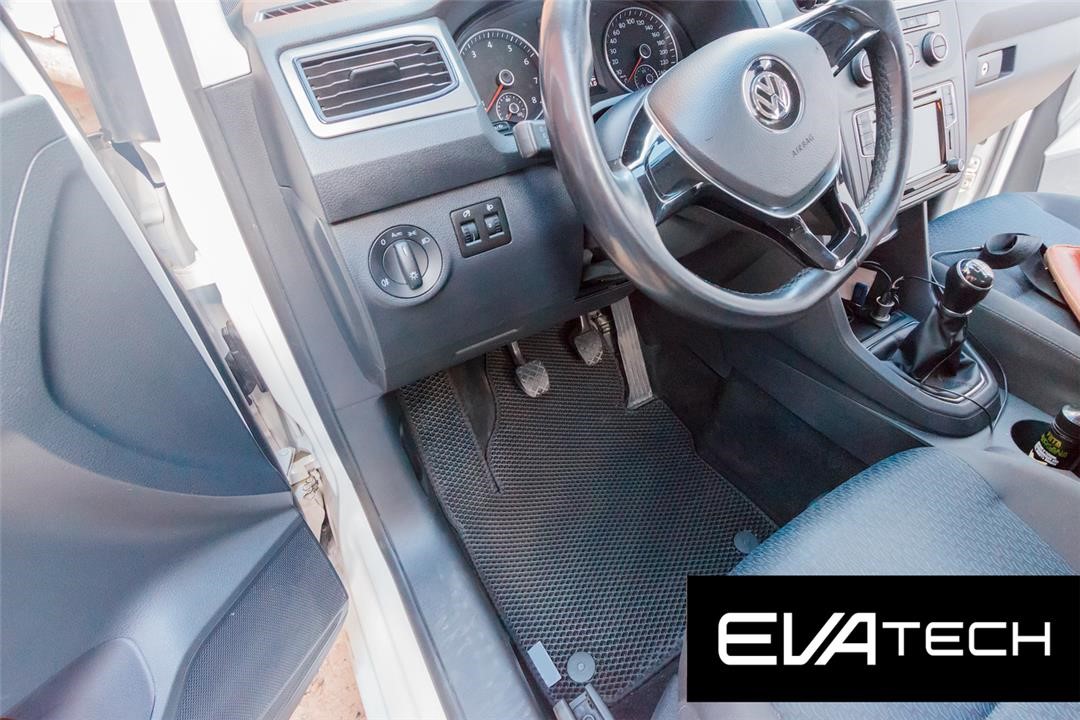 EVAtech EVLW10345CBB Килимки в салон EVAtech для Volkswagen Caddy 4 (15-20), чорні EVLW10345CBB: Приваблива ціна - Купити в Україні на EXIST.UA!