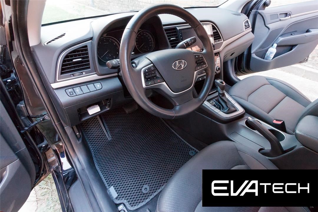 EVAtech EHDI10103CGG Килимки в салон EVAtech для Hyundai Elantra, 6 покоління, (2015-), сірі EHDI10103CGG: Купити в Україні - Добра ціна на EXIST.UA!