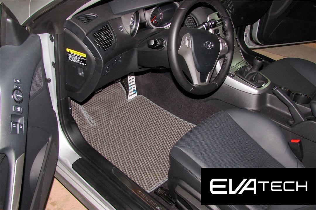 EVAtech EHDI10104CBB Килимки в салон EVAtech для Hyundai Genesis Coupe, чорні EHDI10104CBB: Купити в Україні - Добра ціна на EXIST.UA!