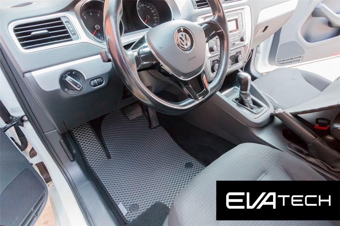 EVAtech EVLW10351CGB Килимки в салон EVAtech для Volkswagen Jetta 6 покоління (2011-) для АКПП, сірі EVLW10351CGB: Купити в Україні - Добра ціна на EXIST.UA!