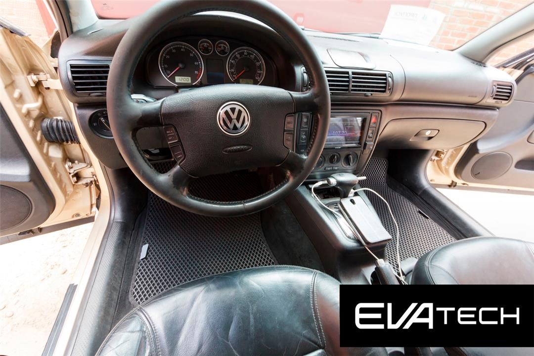 EVAtech EVLW10353CBB Килимки в салон EVAtech для Volkswagen Passat B5 + США, чорні EVLW10353CBB: Купити в Україні - Добра ціна на EXIST.UA!