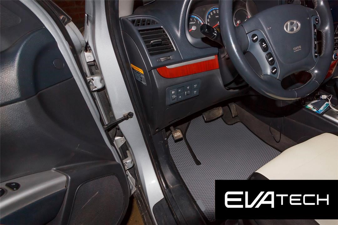 EVAtech EHDI10115CGB Килимки в салон EVAtech для Hyundai Santa-Fe II до рестайлінгу (06-10), 7 місць, сірі EHDI10115CGB: Приваблива ціна - Купити в Україні на EXIST.UA!
