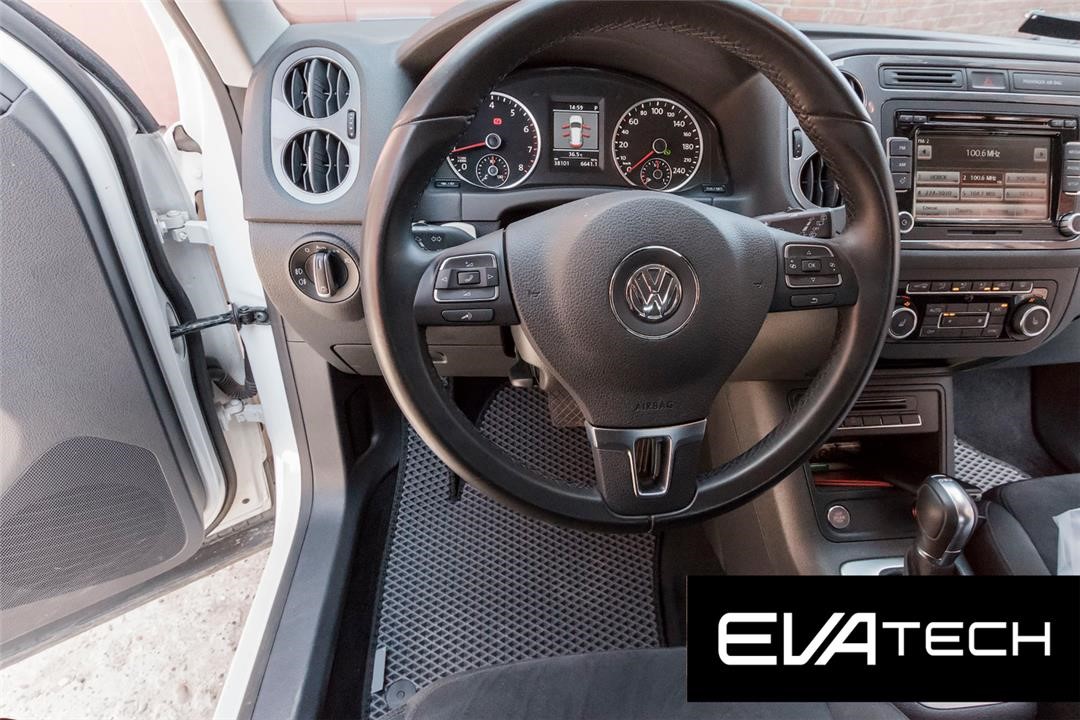 EVAtech EVLW10363CGB Килимки в салон EVAtech для Volkswagen Tiguan 1 покоління, сірі EVLW10363CGB: Приваблива ціна - Купити в Україні на EXIST.UA!