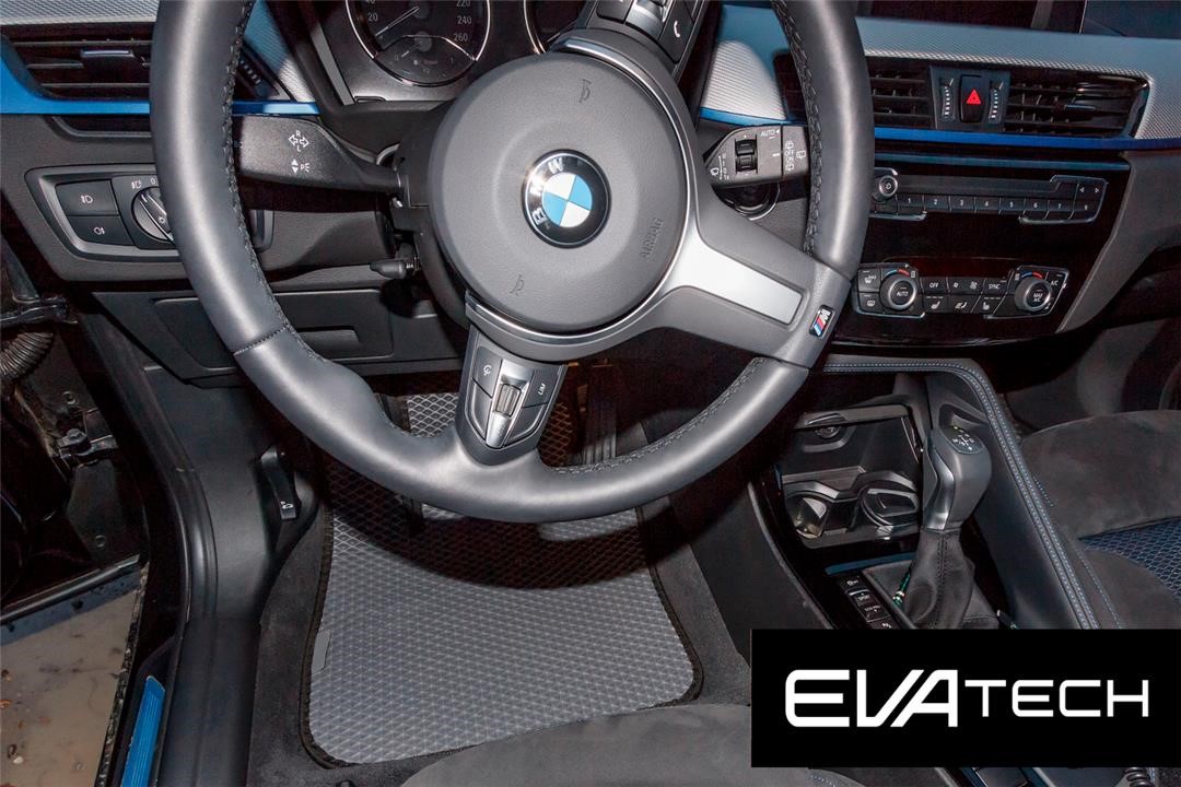 EVAtech EBMW10024CGB Килимки в салон EVAtech для BMW X1, 2 покоління (F48), (2015-), сірі EBMW10024CGB: Купити в Україні - Добра ціна на EXIST.UA!