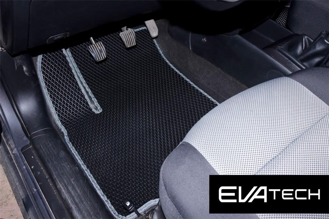 EVAtech ECLT10039CBG Килимки в салон EVAtech для Chevrolet Aveo (04-11), чорні ECLT10039CBG: Купити в Україні - Добра ціна на EXIST.UA!