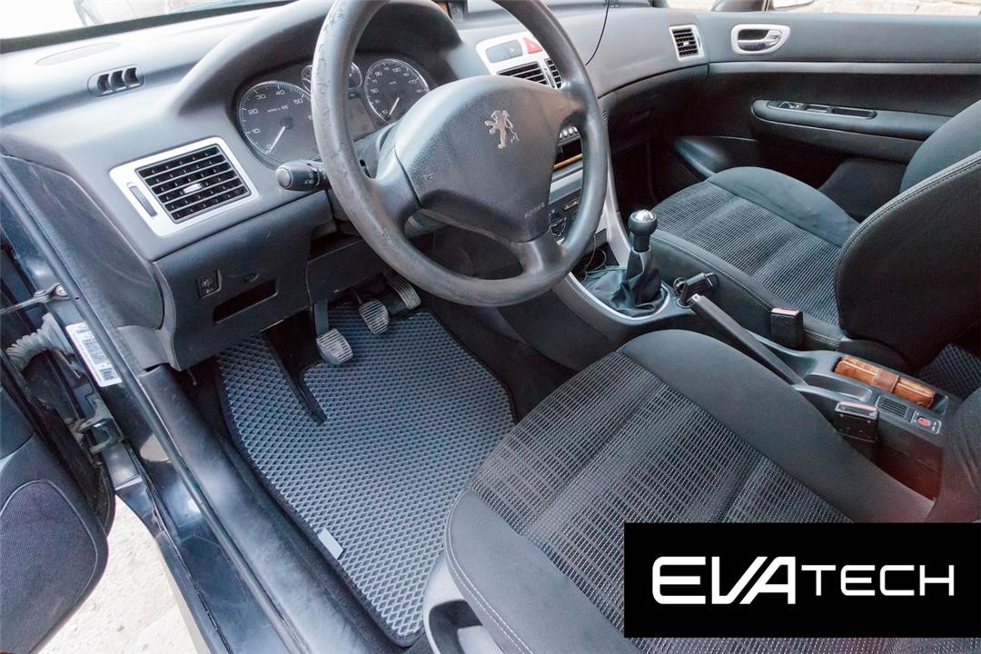 EVAtech EPGT10269CGB Килимки в салон EVAtech для Peugeot 307, сірі EPGT10269CGB: Купити в Україні - Добра ціна на EXIST.UA!