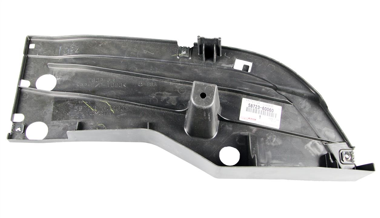 Направляюча заднього бампера права Toyota 58723-60060