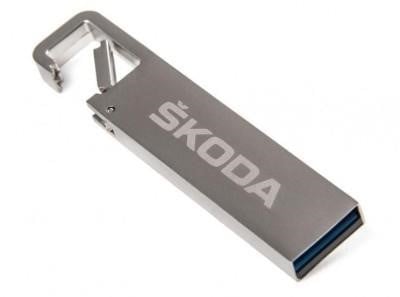 VAG 000 087 620 P Флешка Skoda Logo Flash drive USB, 32Gb, V2 000087620P: Купити в Україні - Добра ціна на EXIST.UA!