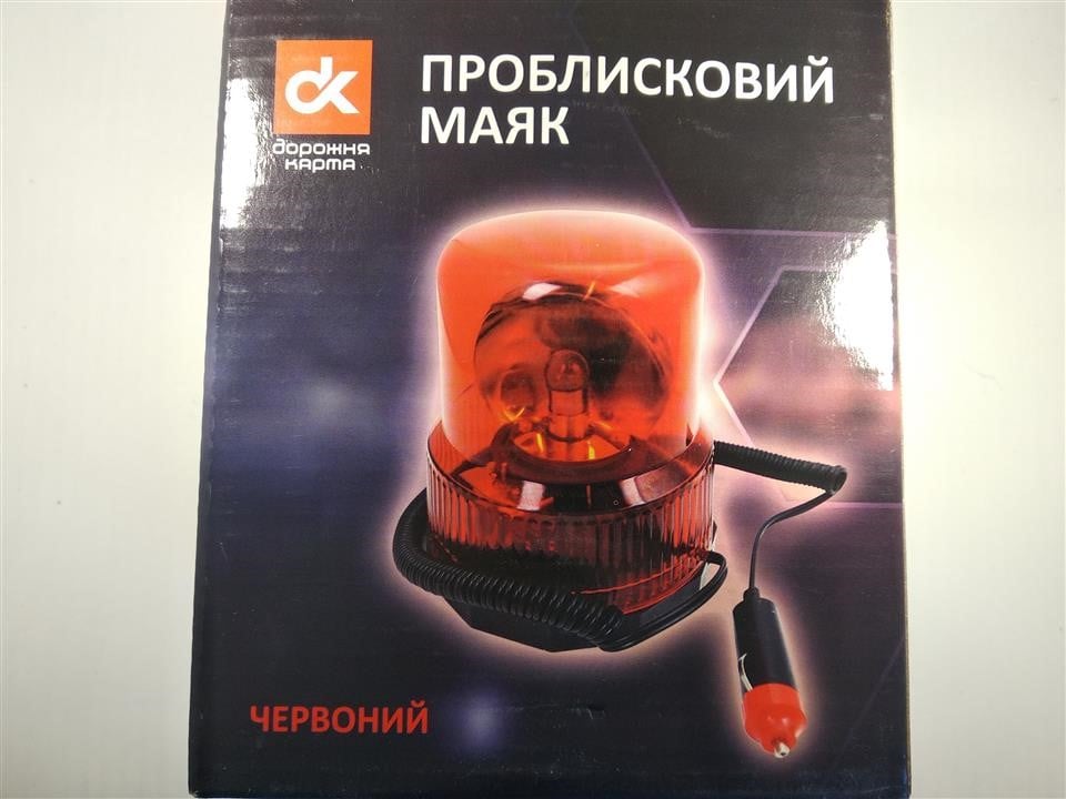 Проблисковий маяк червоний, 24V DK DK-840-24