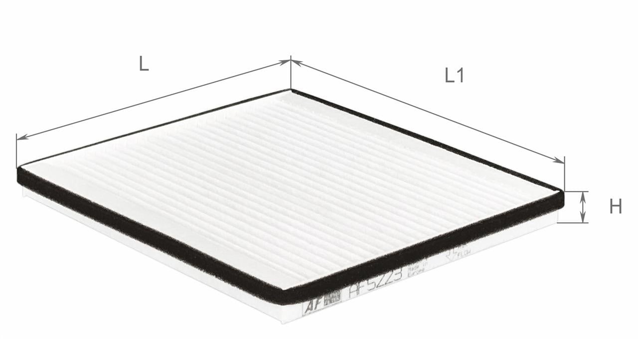 AF5223 Alpha Filter Фильтр салона