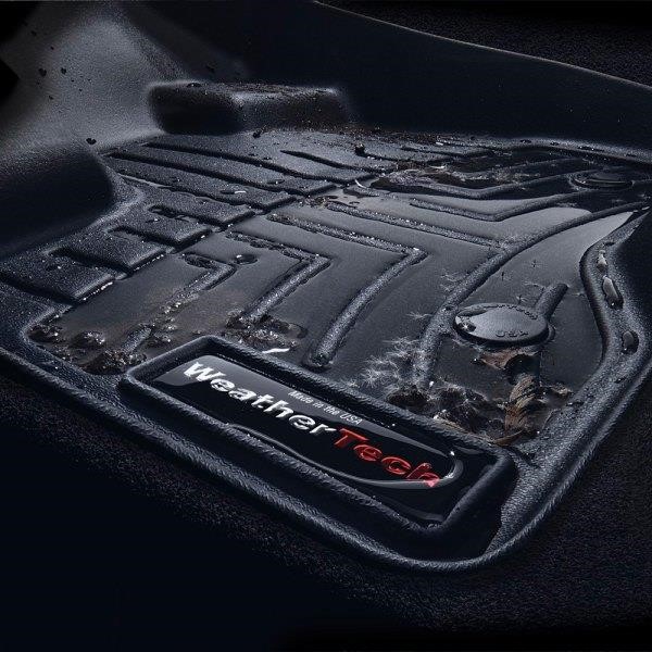 Коврики Weathertech Black для Honda CR-V (mkIII)(2 pcs.)(1 row) 2007-2012 Weathertech 443161