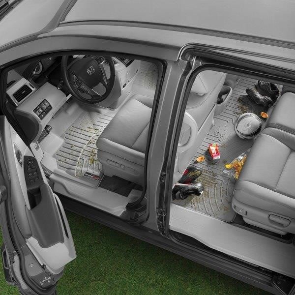 Коврики Weathertech Grey для Mercedes-Benz GLE/ML-Class (W166) 2011-2019 / GLS/GL-Class (X166)(1 row) 2013-2019 Weathertech 464011