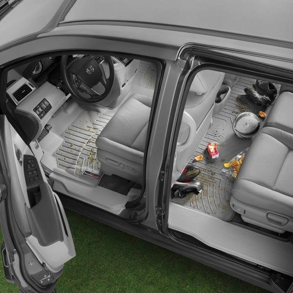Коврики салона Lexus IS 2005-14 AWD, передние, бежевые Weathertech W78TN