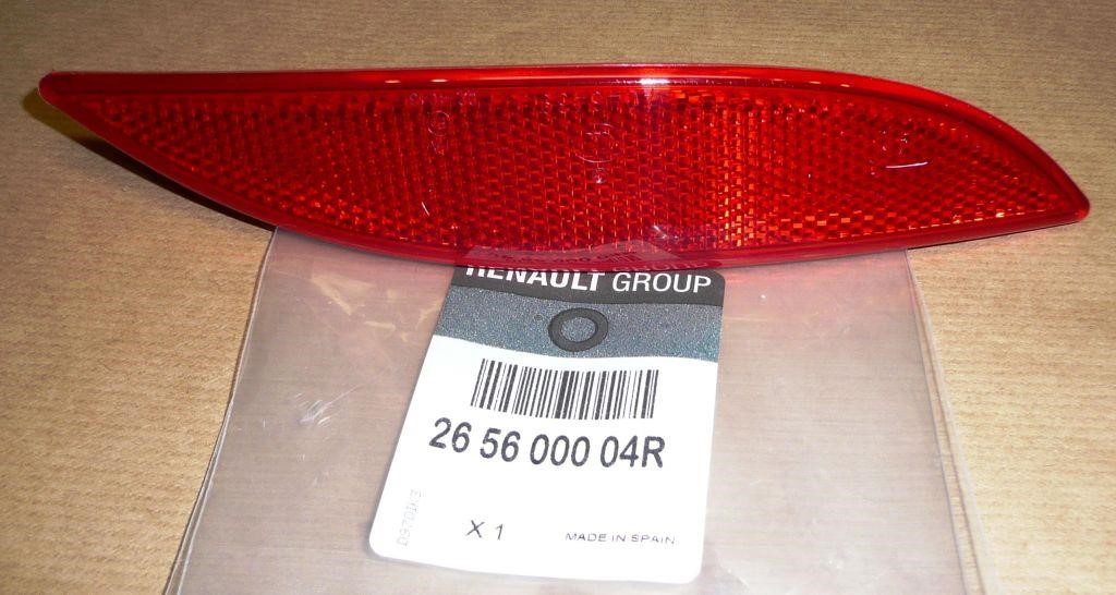 Renault 26 56 000 04R Відбивач світла задній правий 265600004R: Приваблива ціна - Купити в Україні на EXIST.UA!