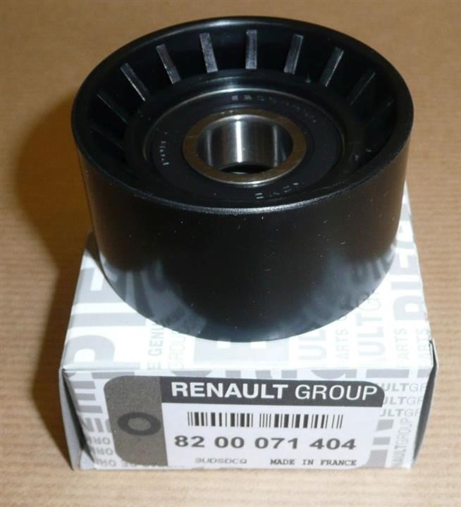 Renault 82 00 071 404 Ролик обвідний ременя поліклинового (приводного) 8200071404: Купити в Україні - Добра ціна на EXIST.UA!