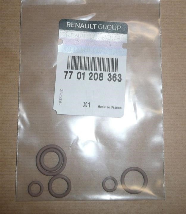 Renault 77 01 208 363 Прокладки компресора кондиціонера, комплект 7701208363: Приваблива ціна - Купити в Україні на EXIST.UA!