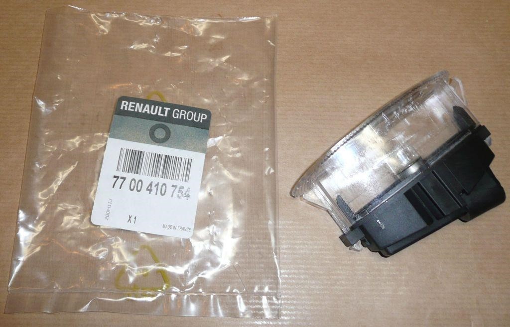 Renault 77 00 410 754 Ліхтар підсвітки номерного знаку 7700410754: Купити в Україні - Добра ціна на EXIST.UA!