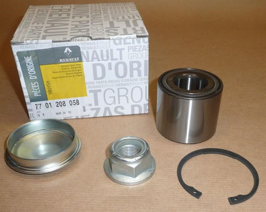 7701208058 Renault Подшипник ступицы колеса, комплект