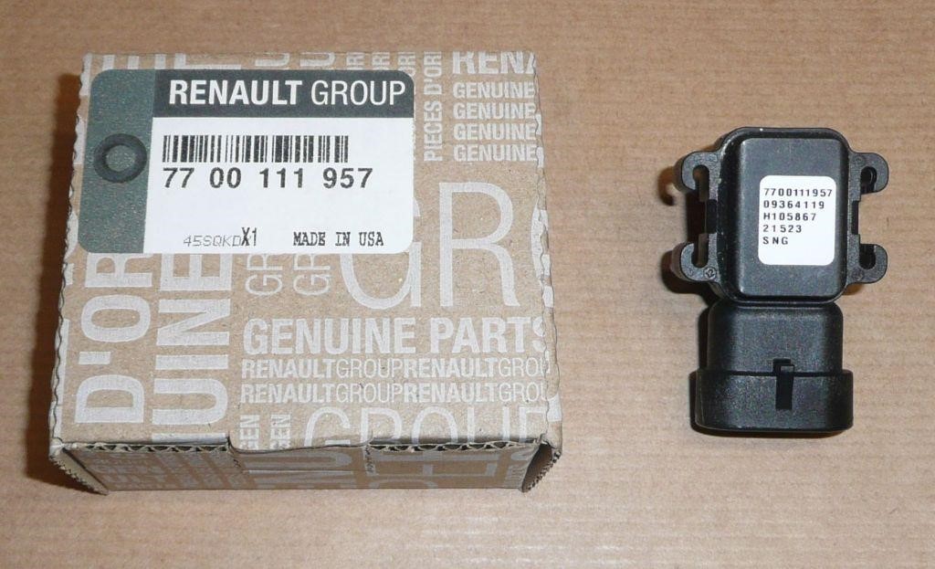 Клапан рециркуляції відпрацьованих газів EGR Renault 77 00 111 957