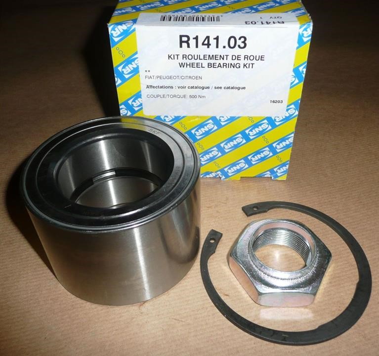 R14103 SNR Подшипник передней ступицы колеса, комплект