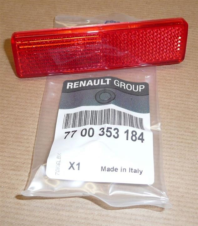 Renault 77 00 353 184 Відбивач світла 7700353184: Купити в Україні - Добра ціна на EXIST.UA!