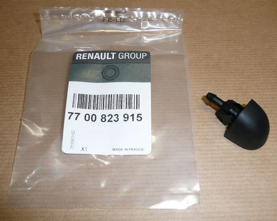 Renault 77 00 823 915 Форсунка омивача скла 7700823915: Купити в Україні - Добра ціна на EXIST.UA!
