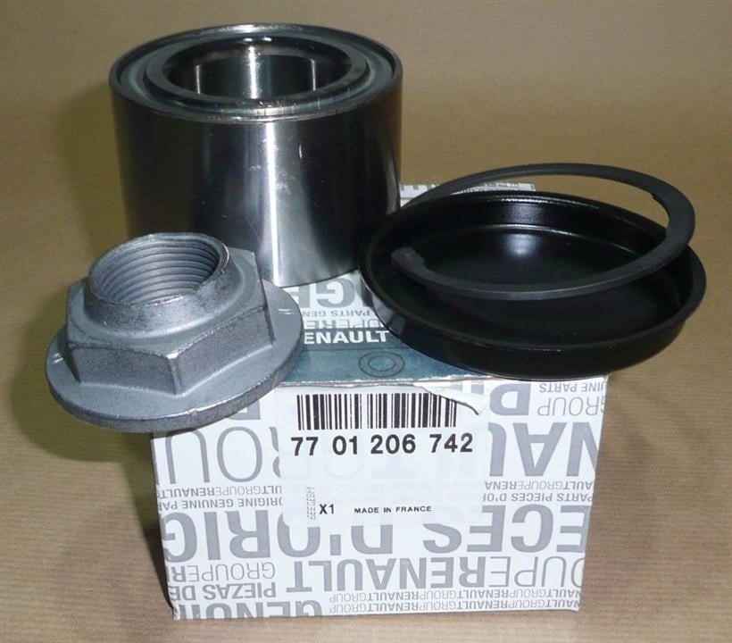 Подшипник ступицы колеса, комплект Renault 77 01 206 742