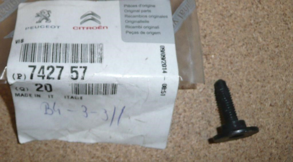 Citroen/Peugeot 7427 57 Гвинт 742757: Купити в Україні - Добра ціна на EXIST.UA!